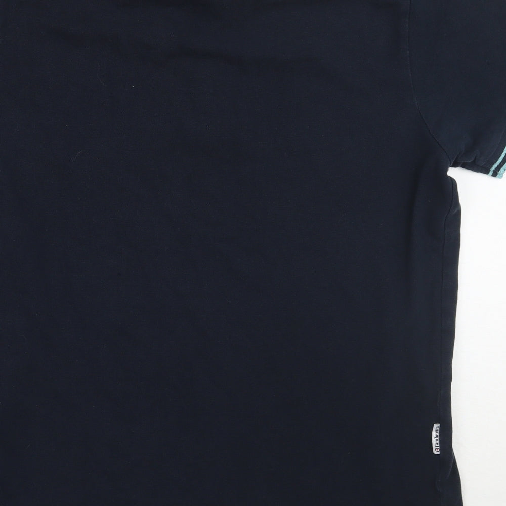 Lambretta Mens Blue    Polo Size M