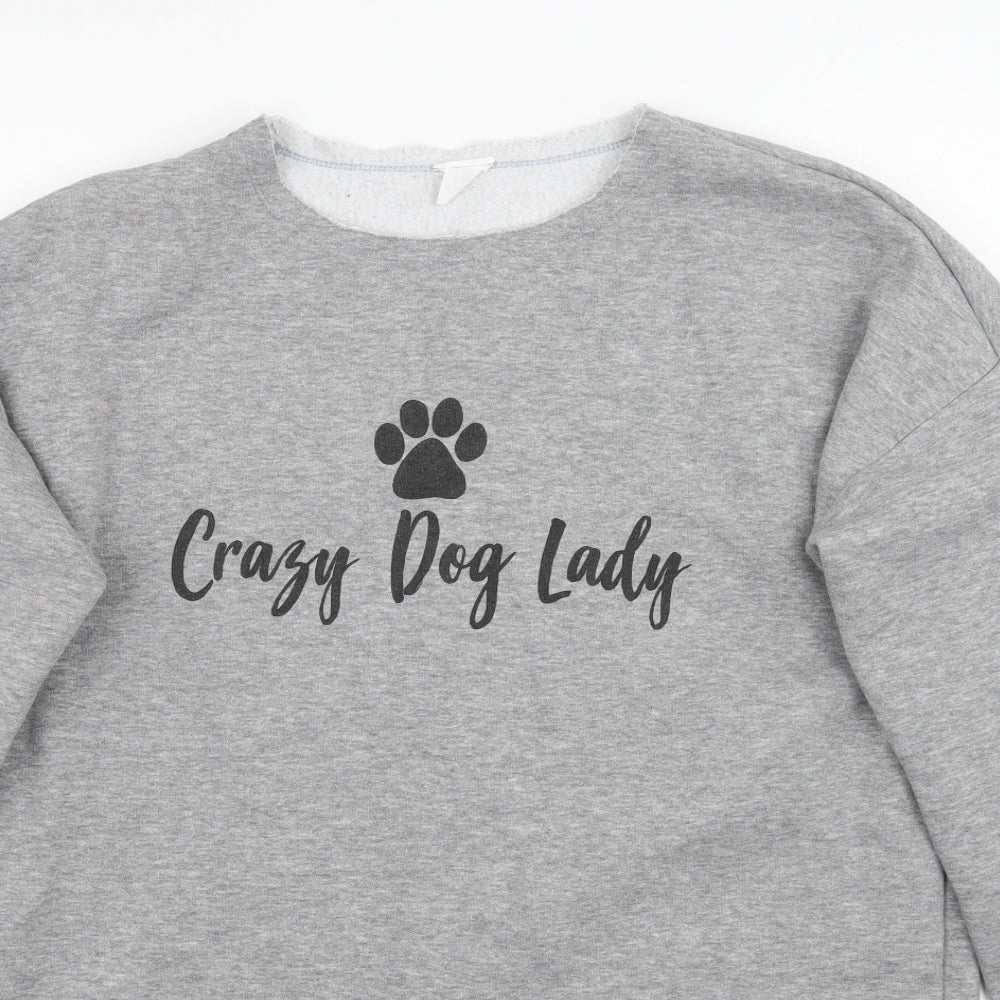 Preworn Womens Grey   Pullover Jumper Size M