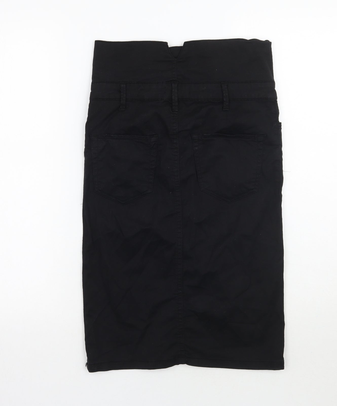 Zara Womens Black   Straight & Pencil Skirt Size S