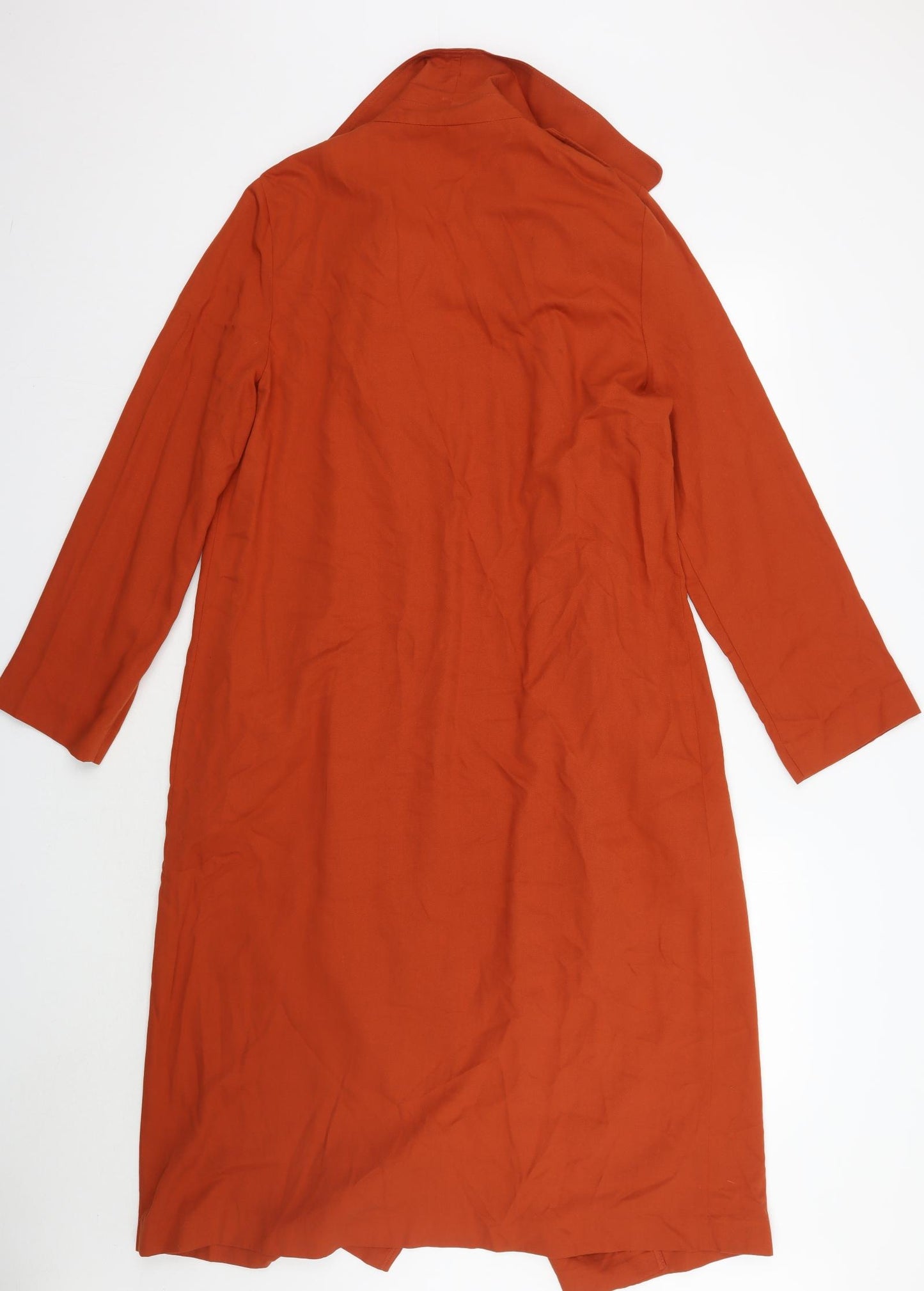 George Womens Orange   Jacket Coatigan Size 12
