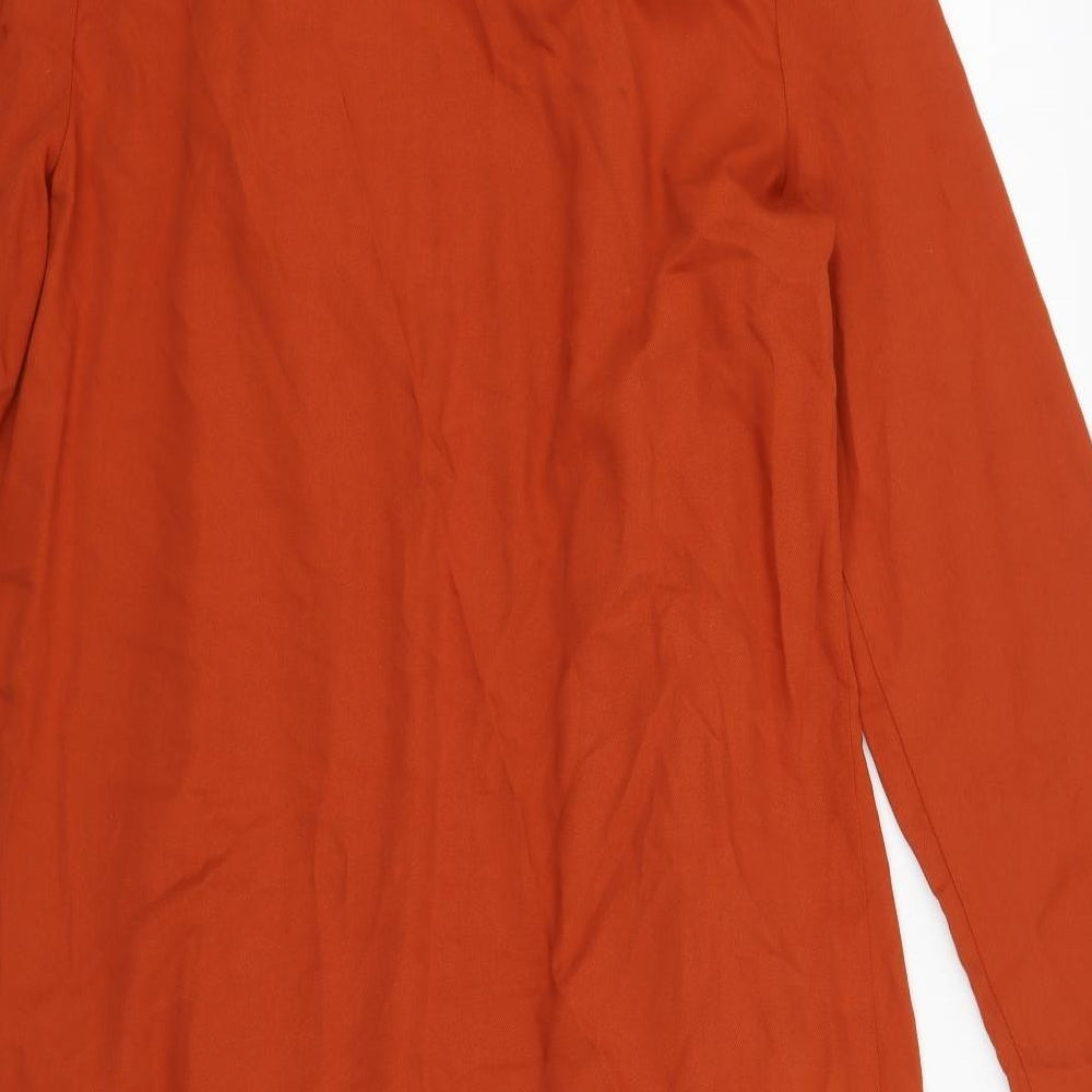 George Womens Orange   Jacket Coatigan Size 12