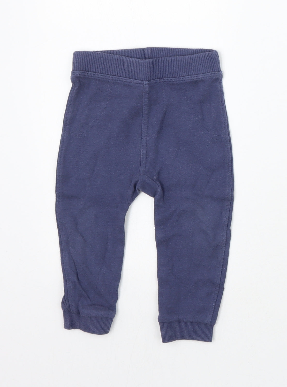 George Boys Blue   Capri Trousers Size 9-12 Months
