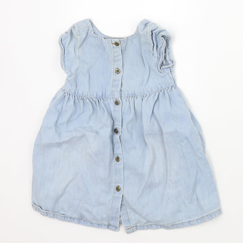 NEXT Girls Blue   A-Line  Size 12 Months