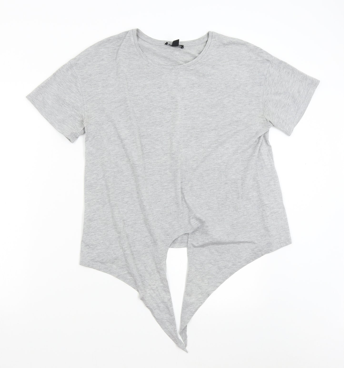 New Look Womens Grey   Basic T-Shirt Size 14