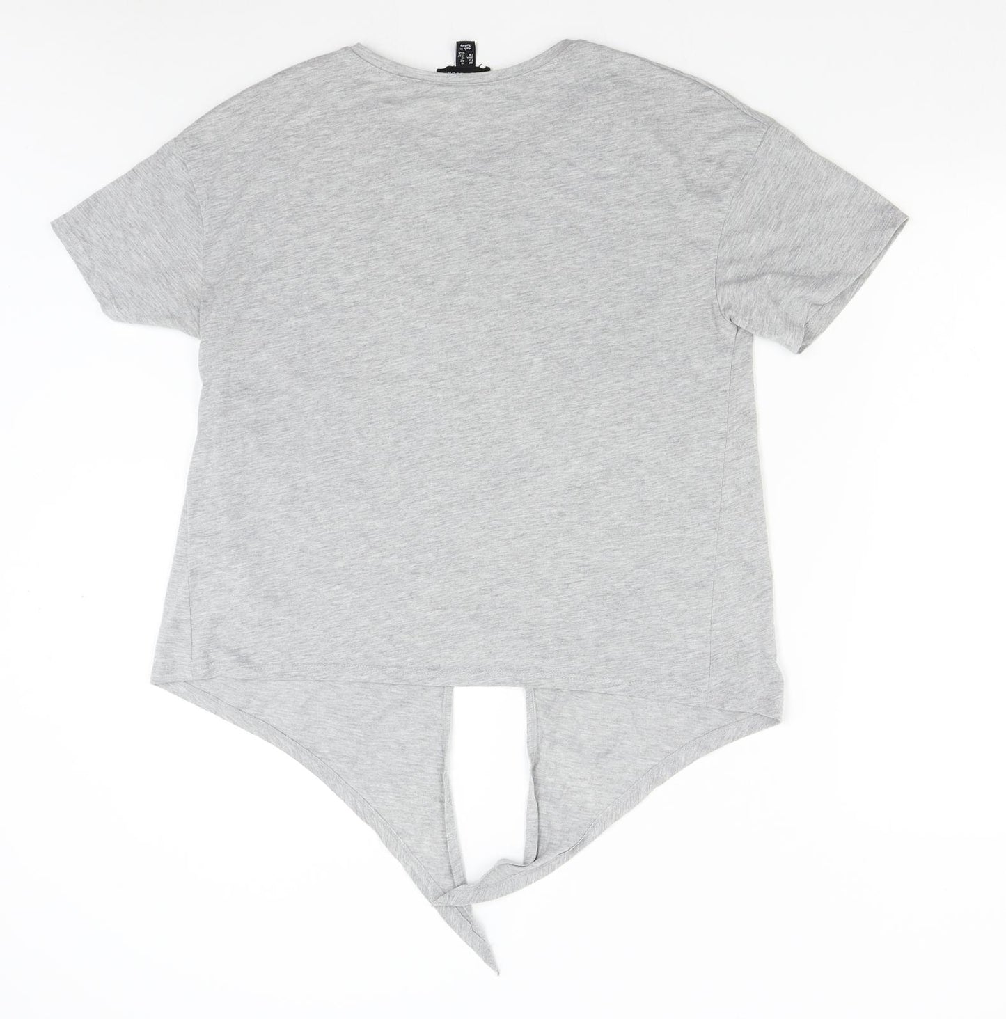 New Look Womens Grey   Basic T-Shirt Size 14