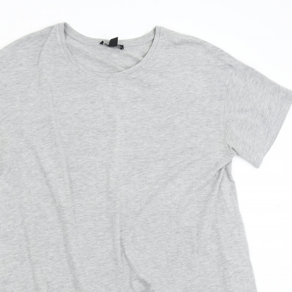New Look Womens Grey   Basic T-Shirt Size 14