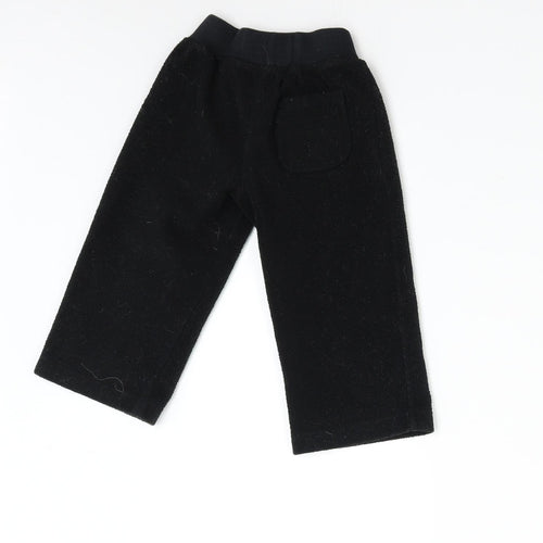 Baby Gap Boys Black  Fleece Sweatpants Trousers Size 2 Years