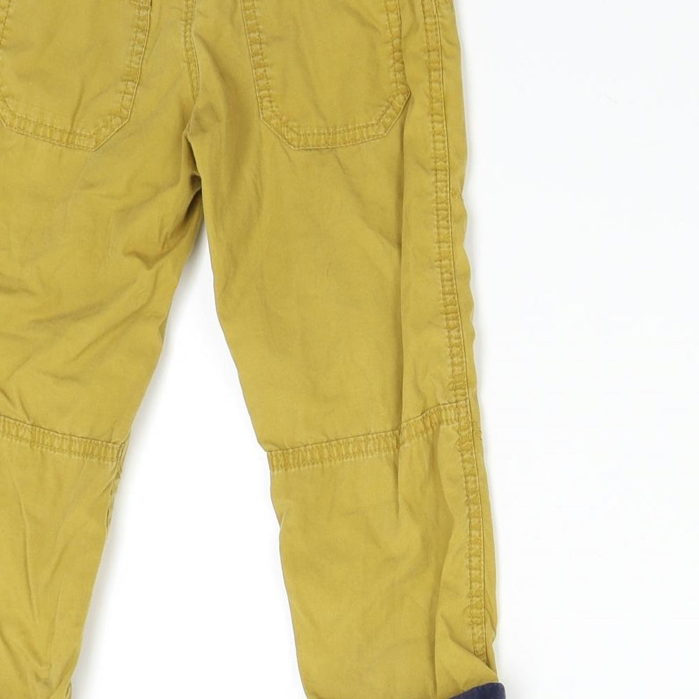 M&S Boys Yellow   Sweatpants Trousers Size 2-3 Years
