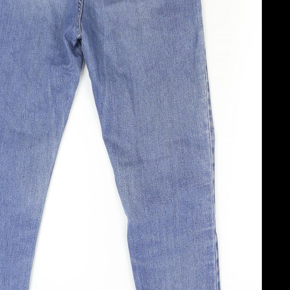 Papaya Womens Blue  Denim Straight Jeans Size 16 L29 in