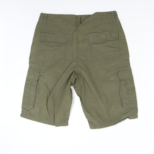 TU Mens Green   Cargo Shorts Size 32