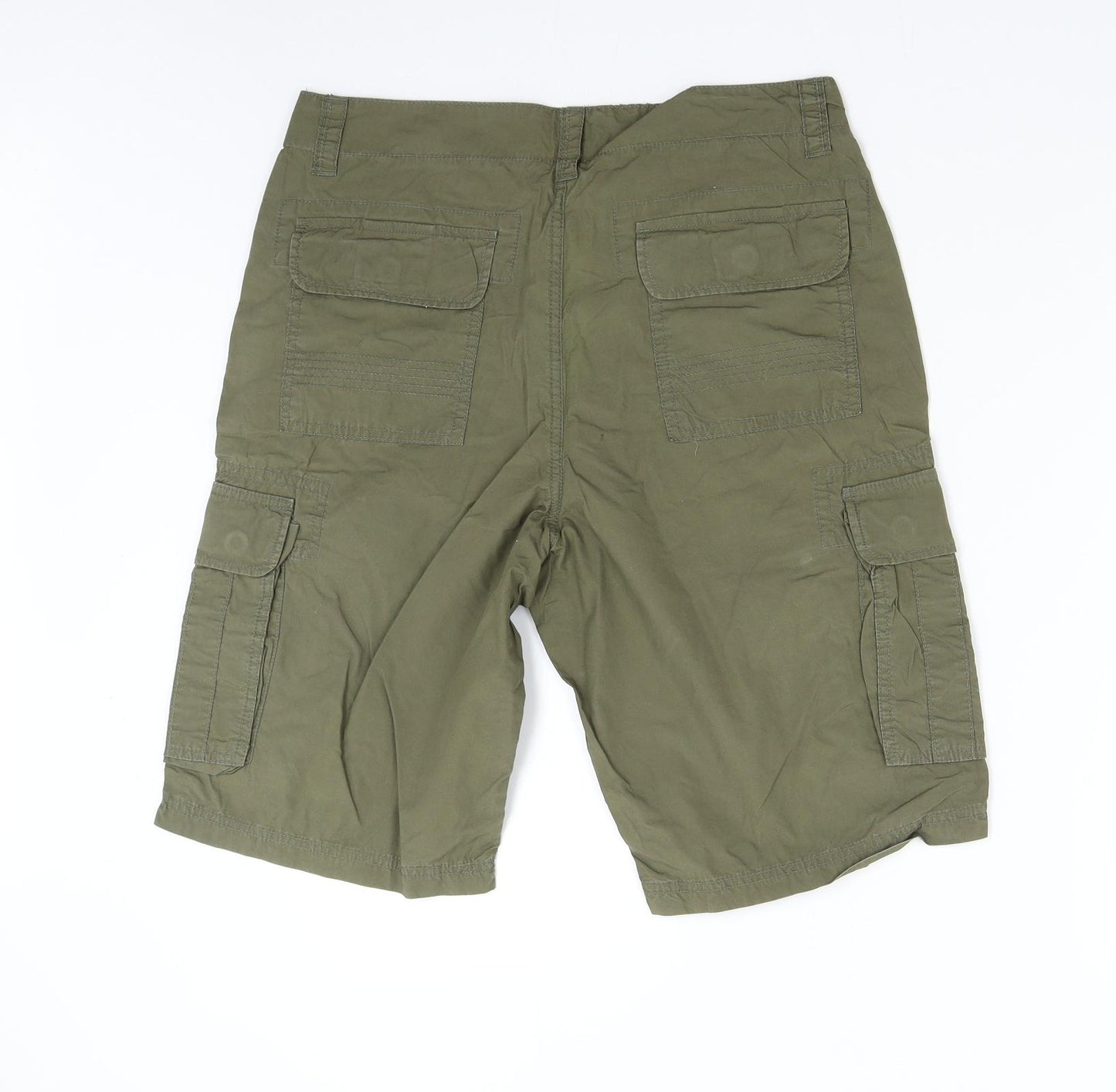 TU Mens Green   Cargo Shorts Size 32