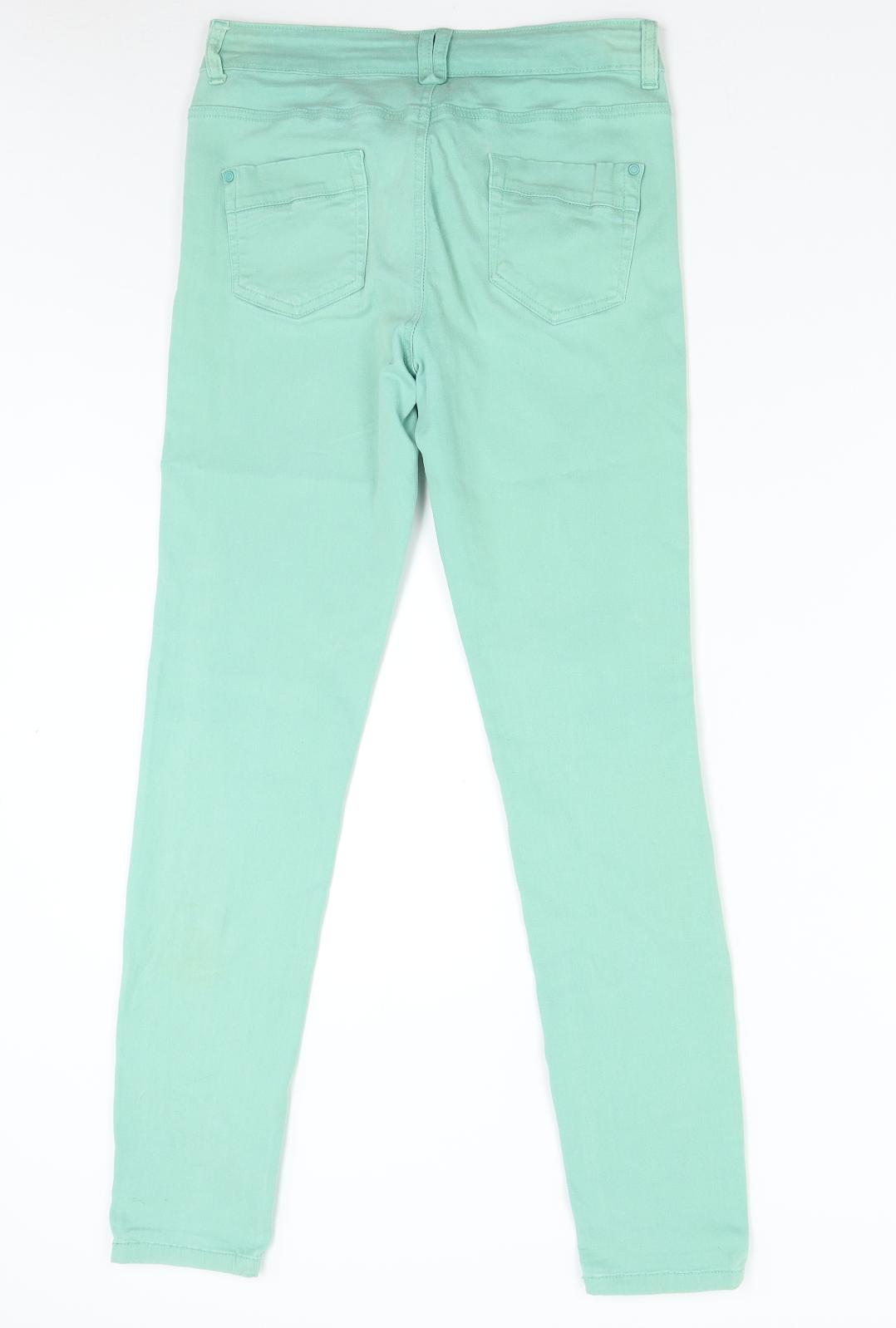 Falmer Womens Green  Denim Skinny Jeans Size 10 L30 in