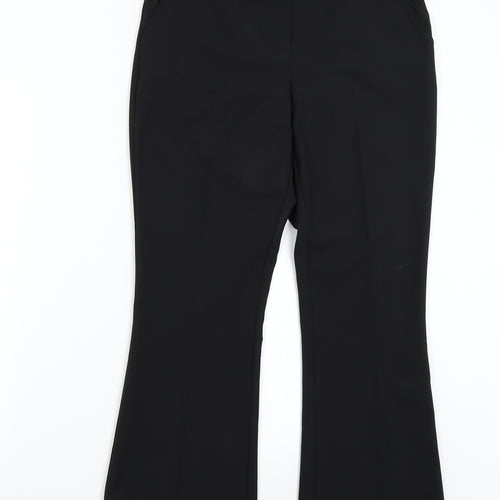 E-vie Womens Black   Trousers  Size 10 L27 in