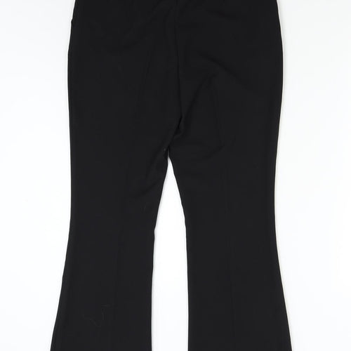 E-vie Womens Black   Trousers  Size 10 L27 in