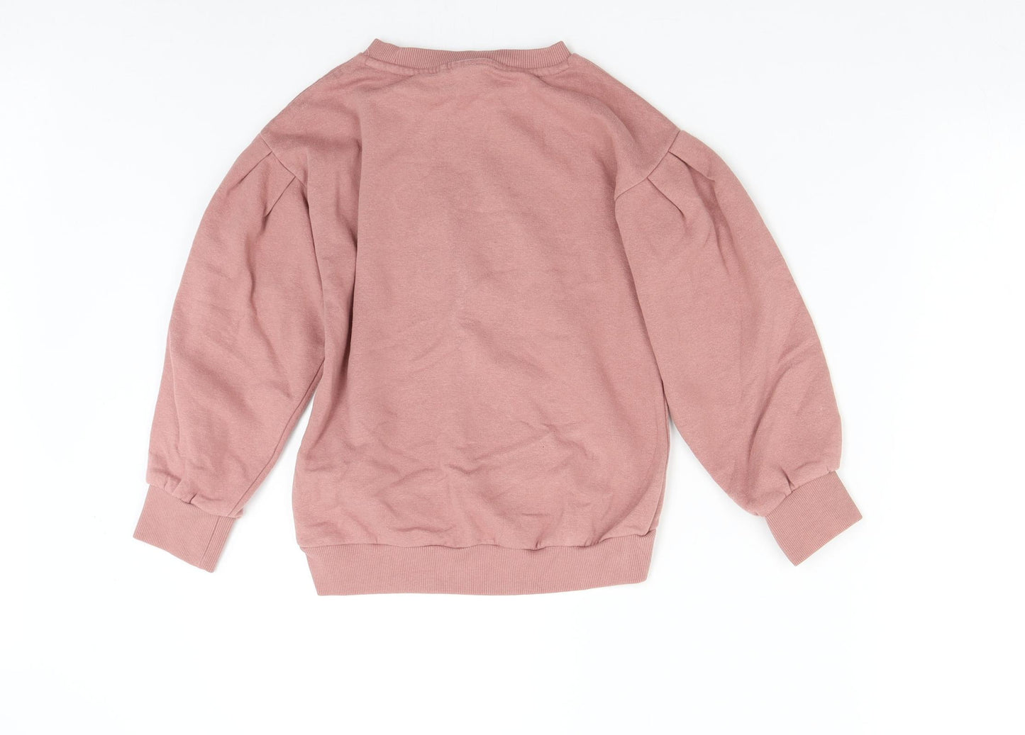 NEXT Girls Pink   Pullover Sweatshirt Size 8 Years