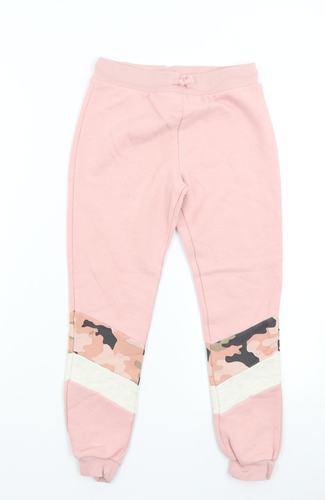 F&F Girls Pink   Sweatpants Trousers Size 8-9 Years