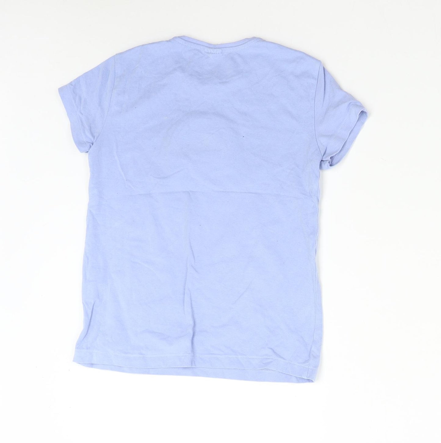 Zara Girls Blue   Basic T-Shirt Size 9 Years