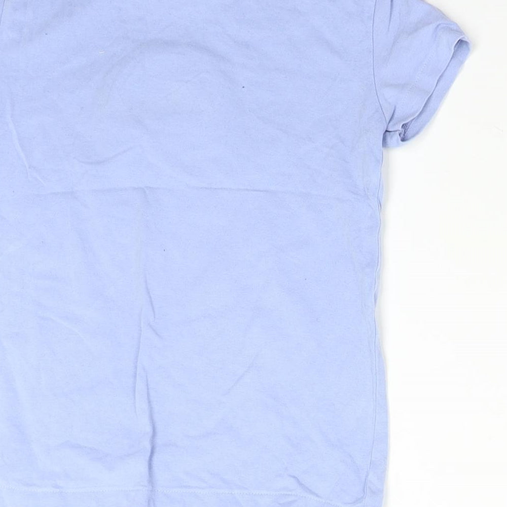 Zara Girls Blue   Basic T-Shirt Size 9 Years