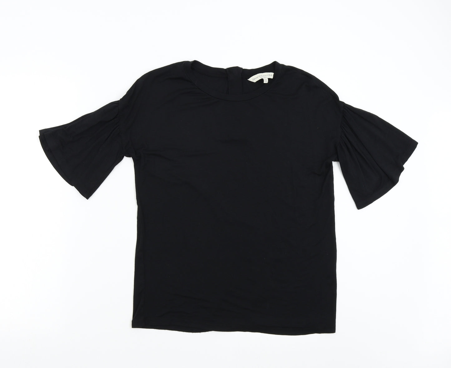 F&F Womens Black   Basic Blouse Size 8