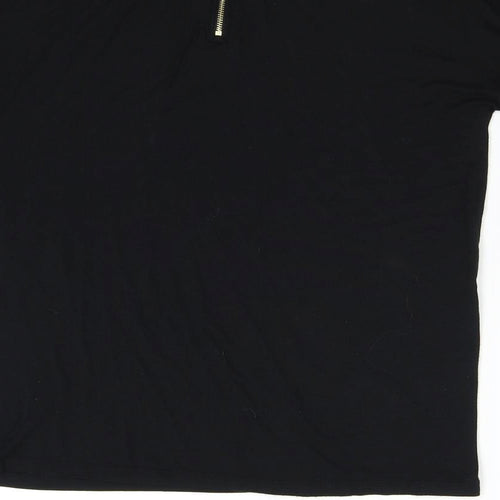 F&F Womens Black   Basic Blouse Size 8