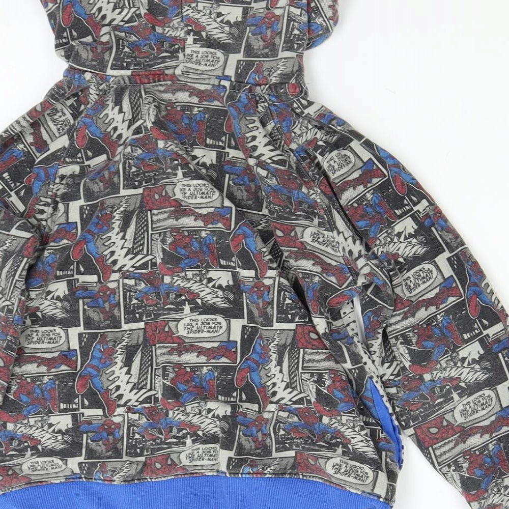 Disney Store Girls Multicoloured   Full Zip Hoodie Size 5-6 Years  - Spider-Man