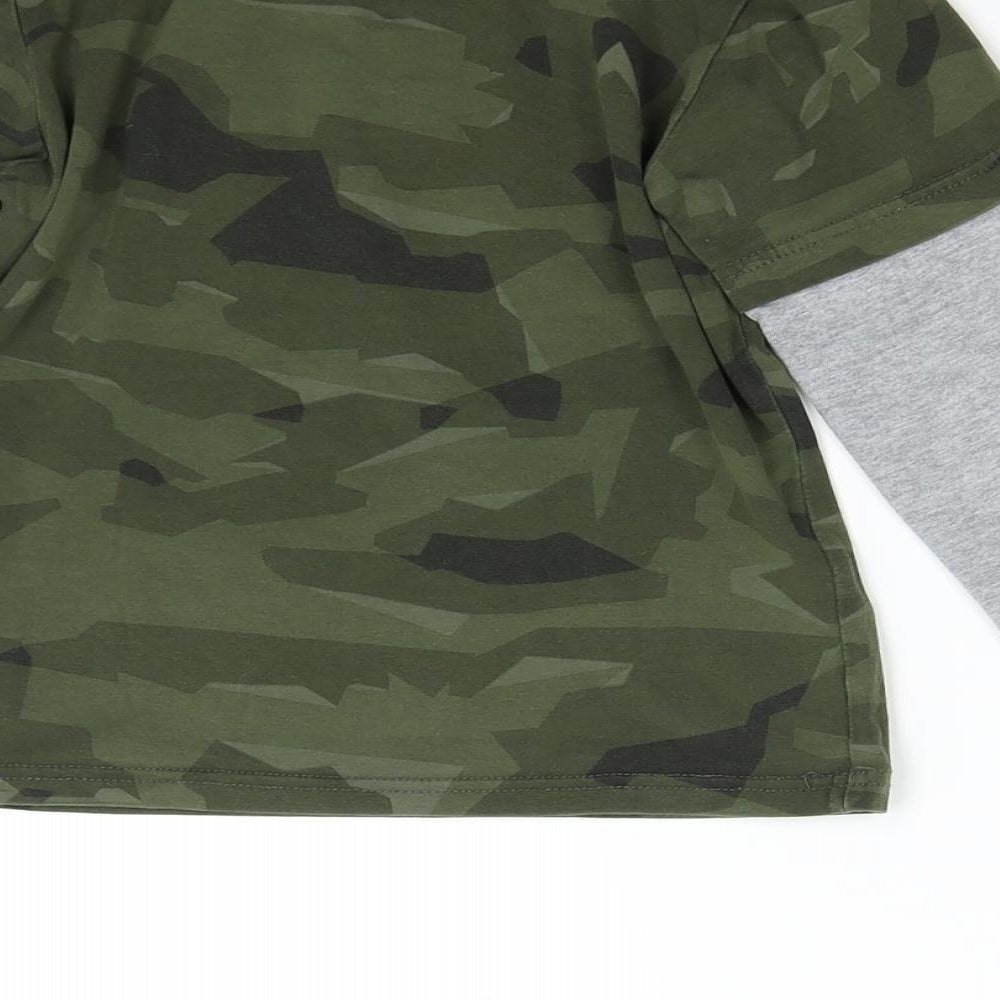 F&D Kids Boys Green   Basic T-Shirt Size 6 Years