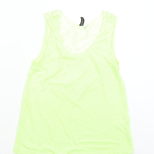 H&M Womens Green   Basic Tank Size S