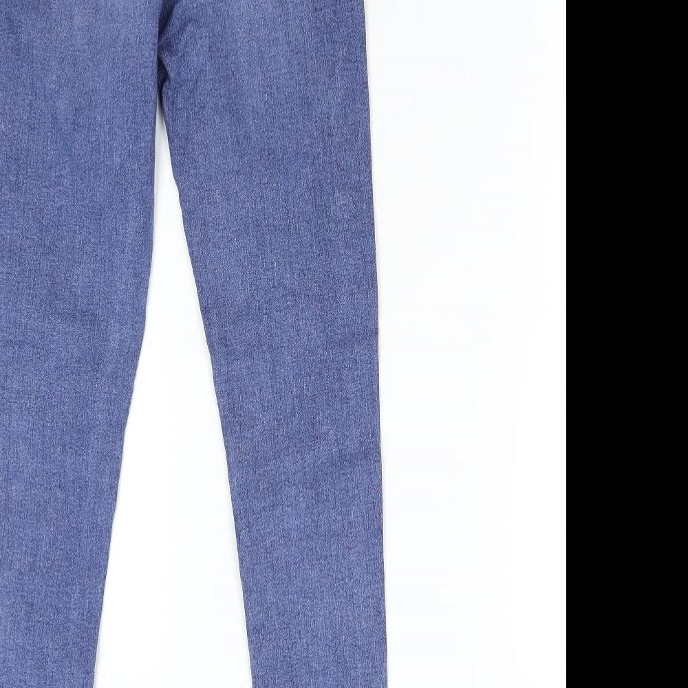 Topshop Womens Blue  Denim Skinny Jeans Size 26 L30 in