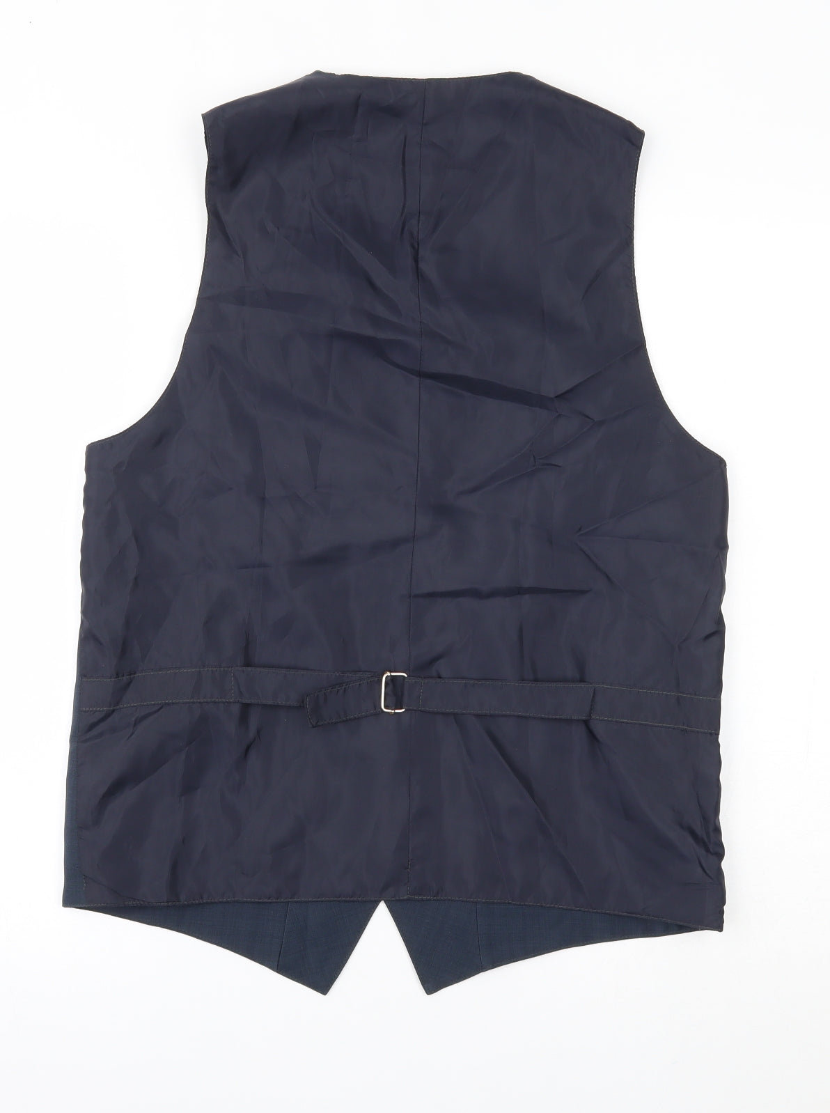 ribas Mens Blue   Jacket Suit Waistcoat Size 48