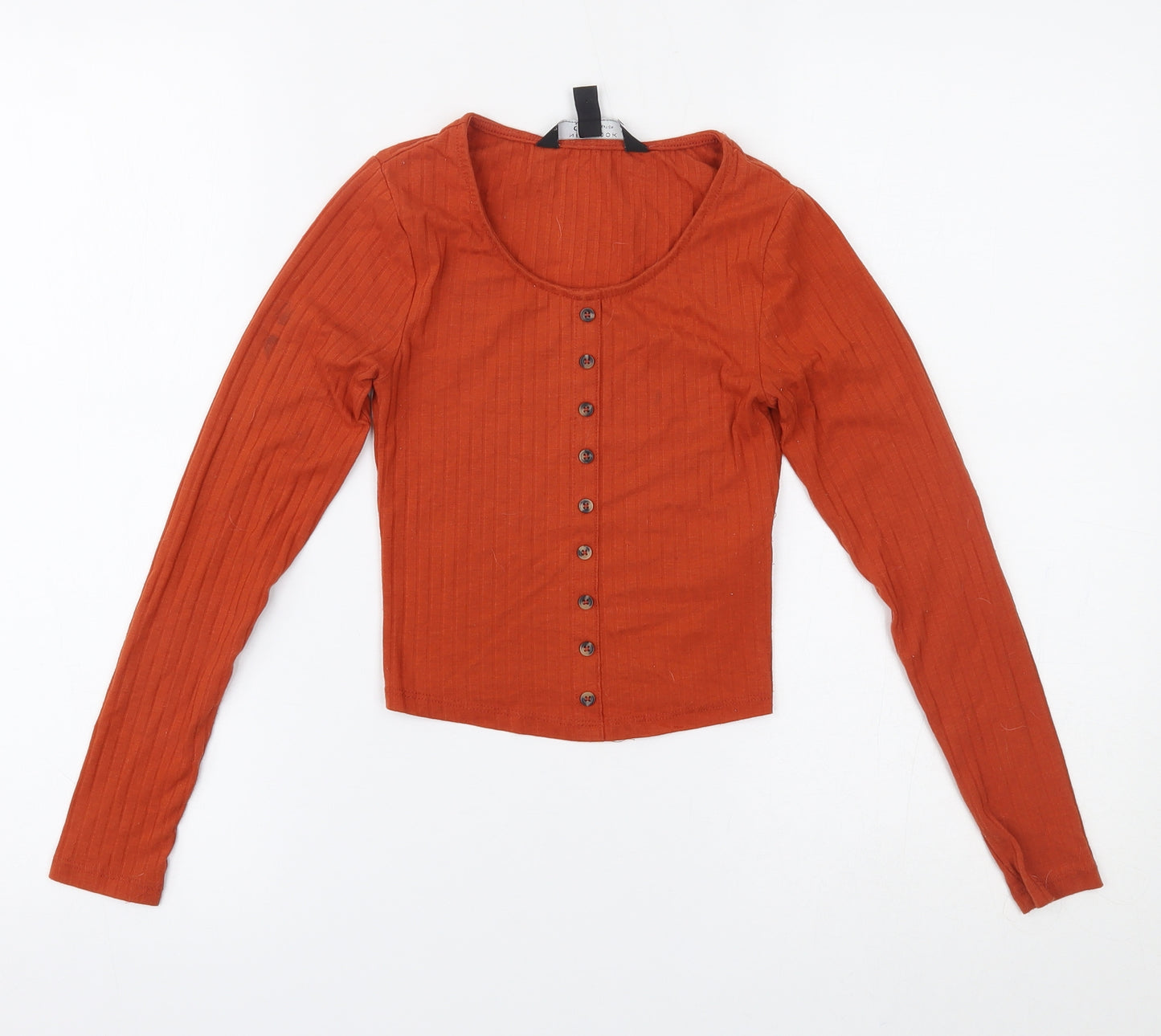 New Look Girls Orange   Basic Blouse Size 9 Years
