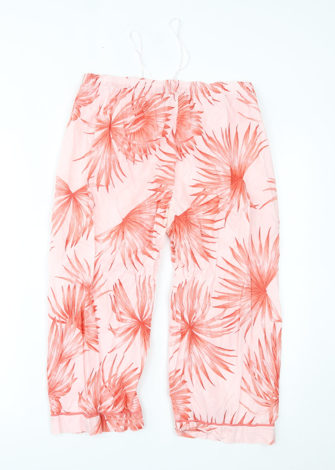 John Lewis Womens Pink Floral   Pyjama Pants Size 12