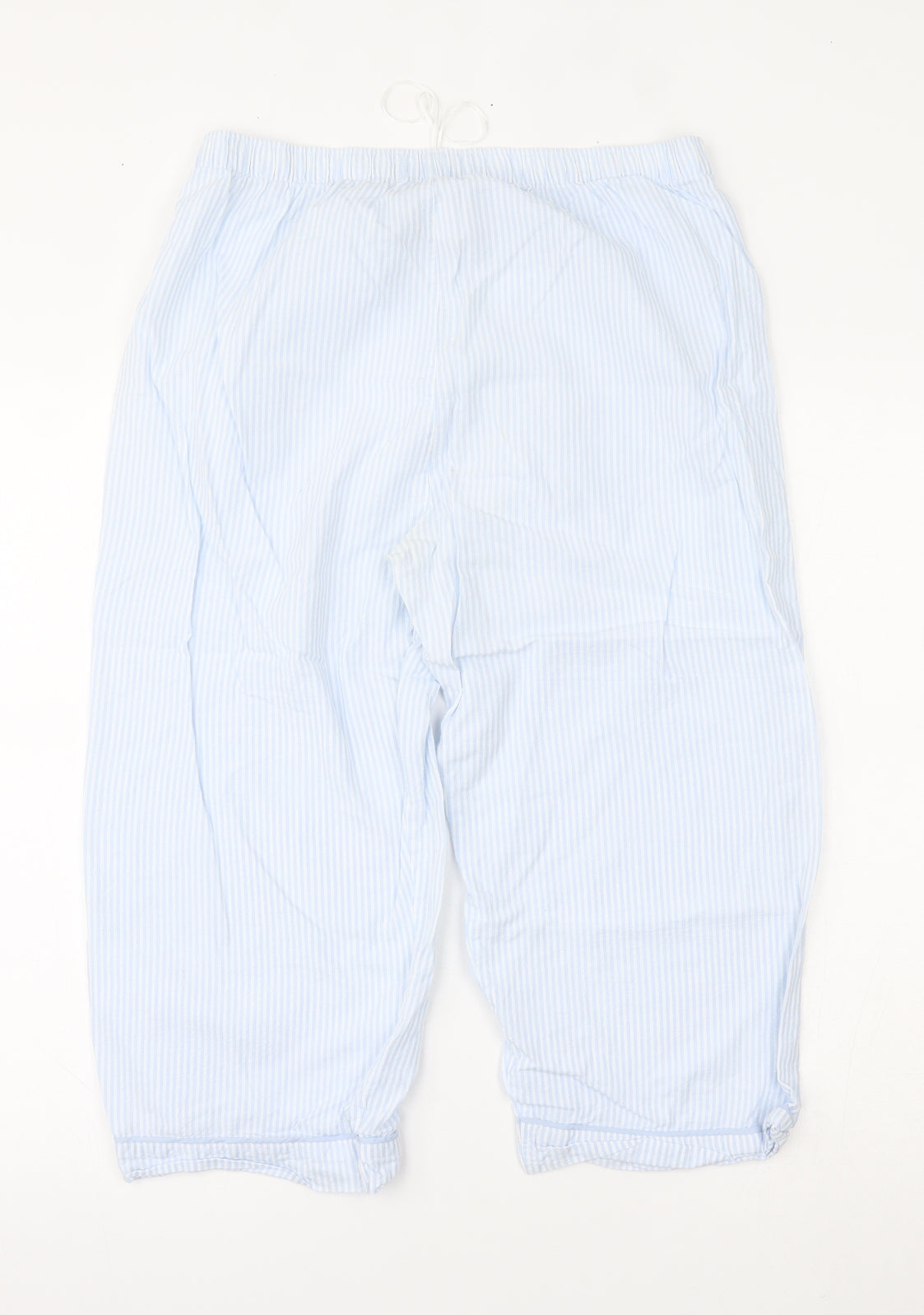 John Lewis Womens Blue Striped   Pyjama Pants Size 12