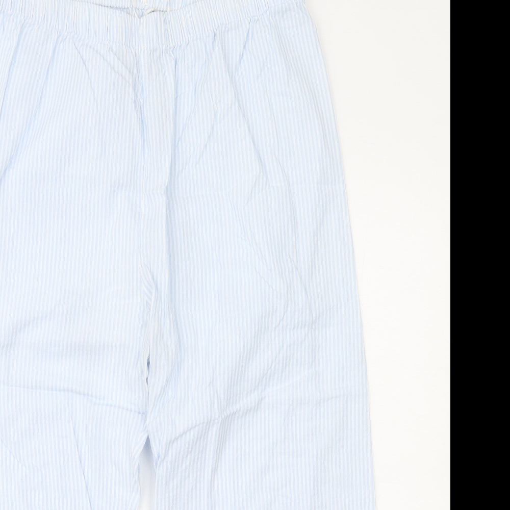 John Lewis Womens Blue Striped   Pyjama Pants Size 12