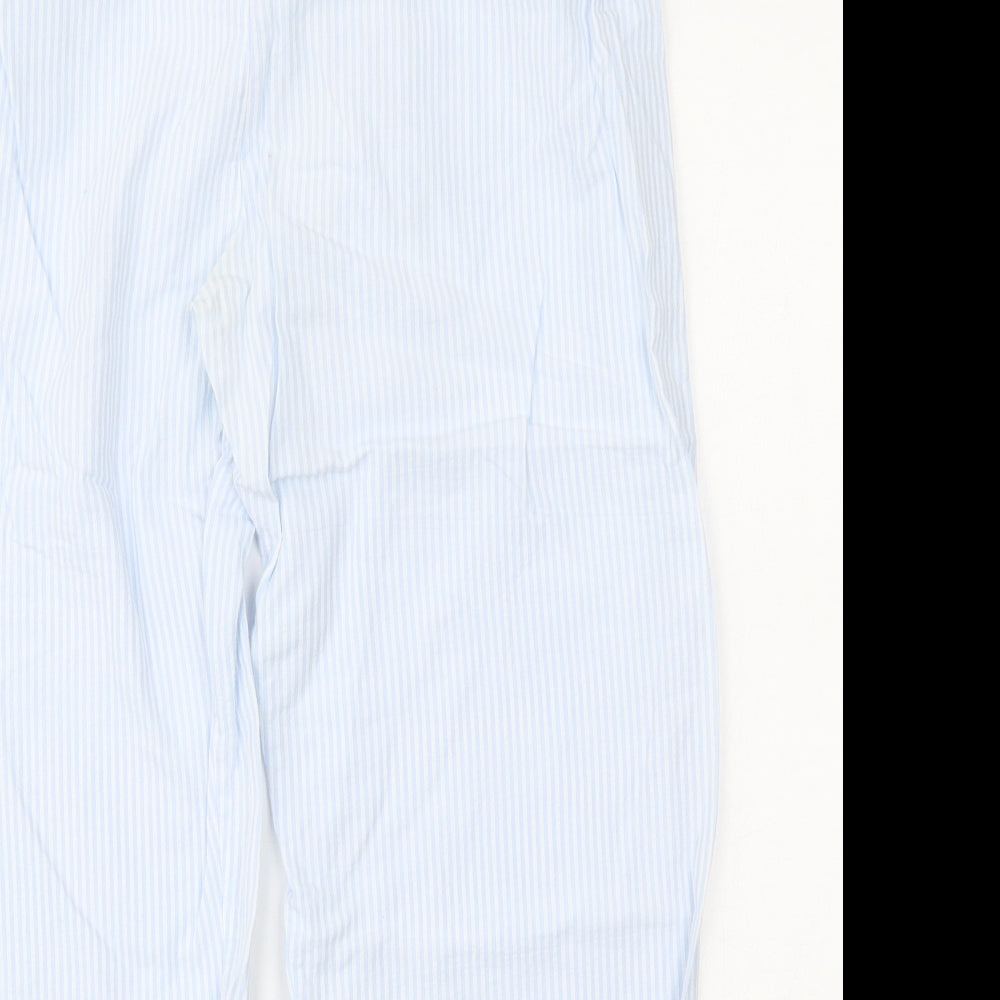 John Lewis Womens Blue Striped   Pyjama Pants Size 12