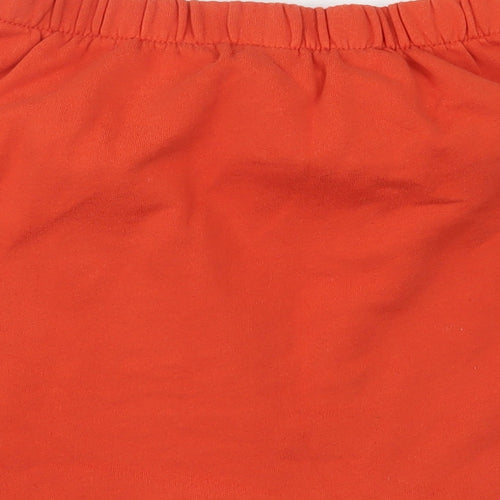 Bershka Womens Orange   Mini Skirt Size M