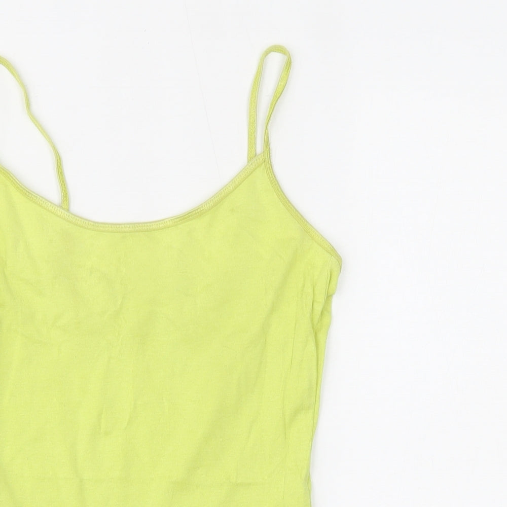 New Look Womens Green   Camisole Tank Size S
