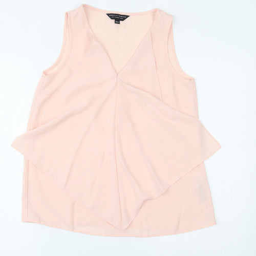 Dorothy Perkins Womens Pink   Basic Tank Size 10
