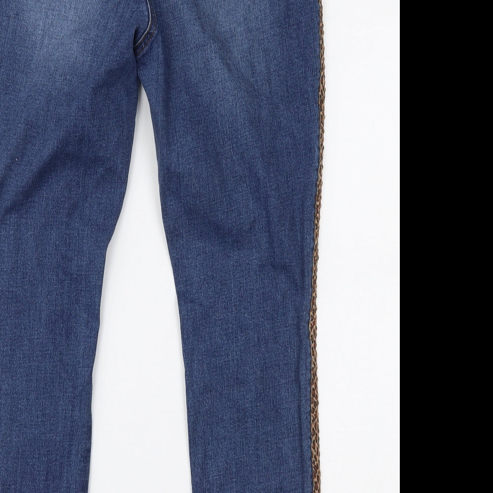 Matalan Womens Blue  Denim Skinny Jeans Size 14 L25 in