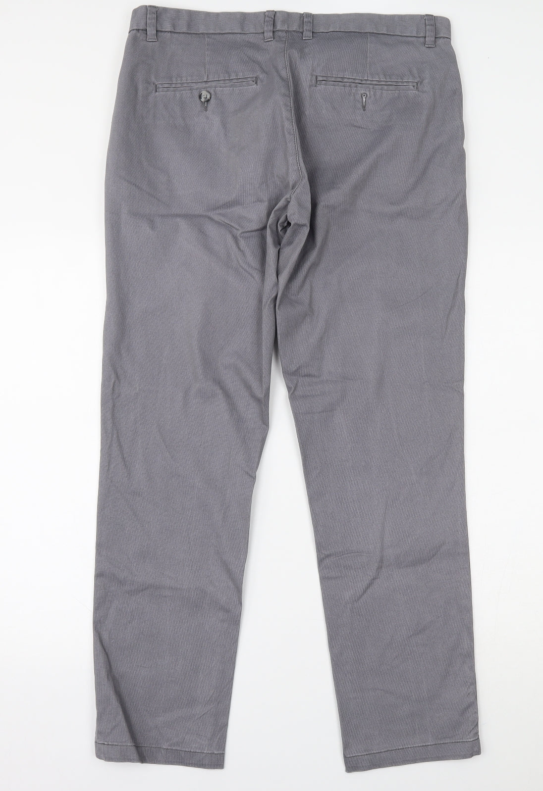 Primark Mens Grey   Chino Trousers Size 34 L30 in