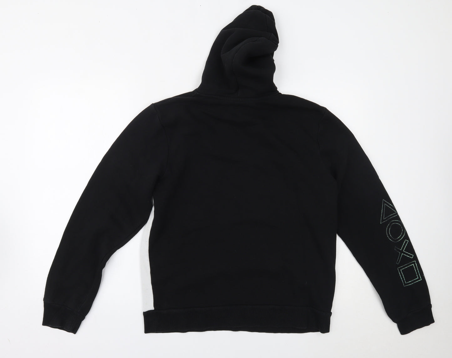 Primark Mens Black   Pullover Hoodie Size M