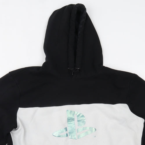 Primark Mens Black   Pullover Hoodie Size M