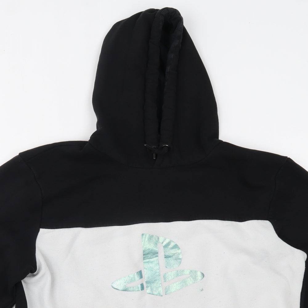 Primark Mens Black   Pullover Hoodie Size M