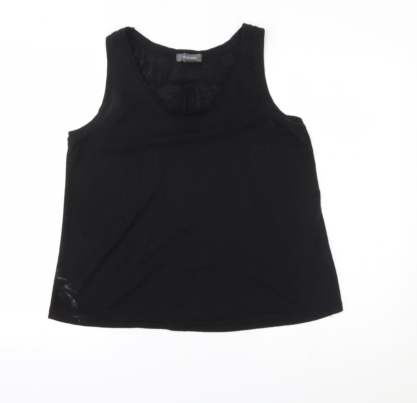 Primark Womens Black   Basic Tank Size 14