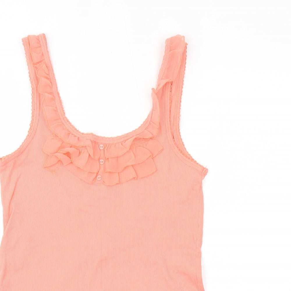 Primark Womens Pink   Basic Tank Size 16
