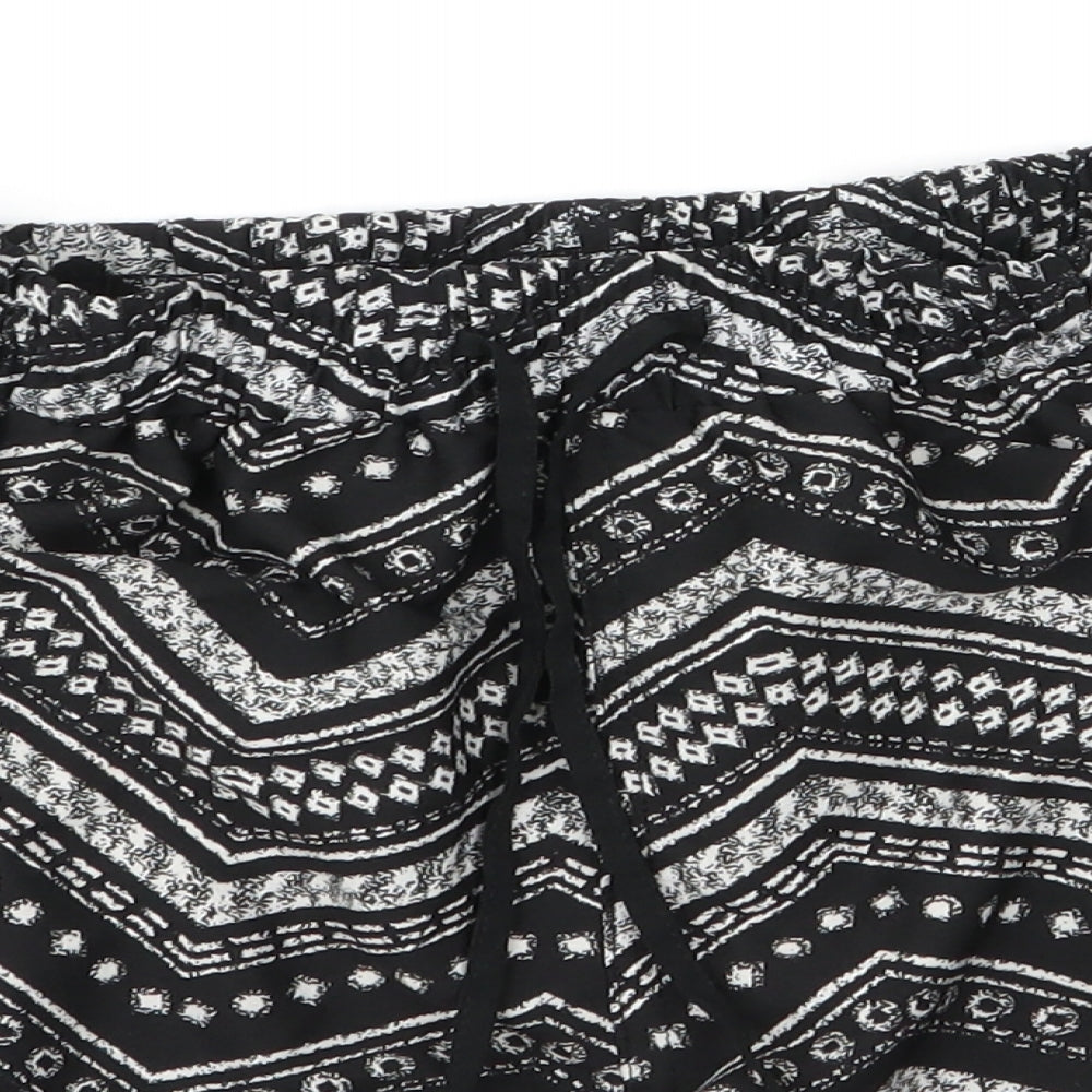 Primark Womens Multicoloured   Paperbag Shorts Size 8