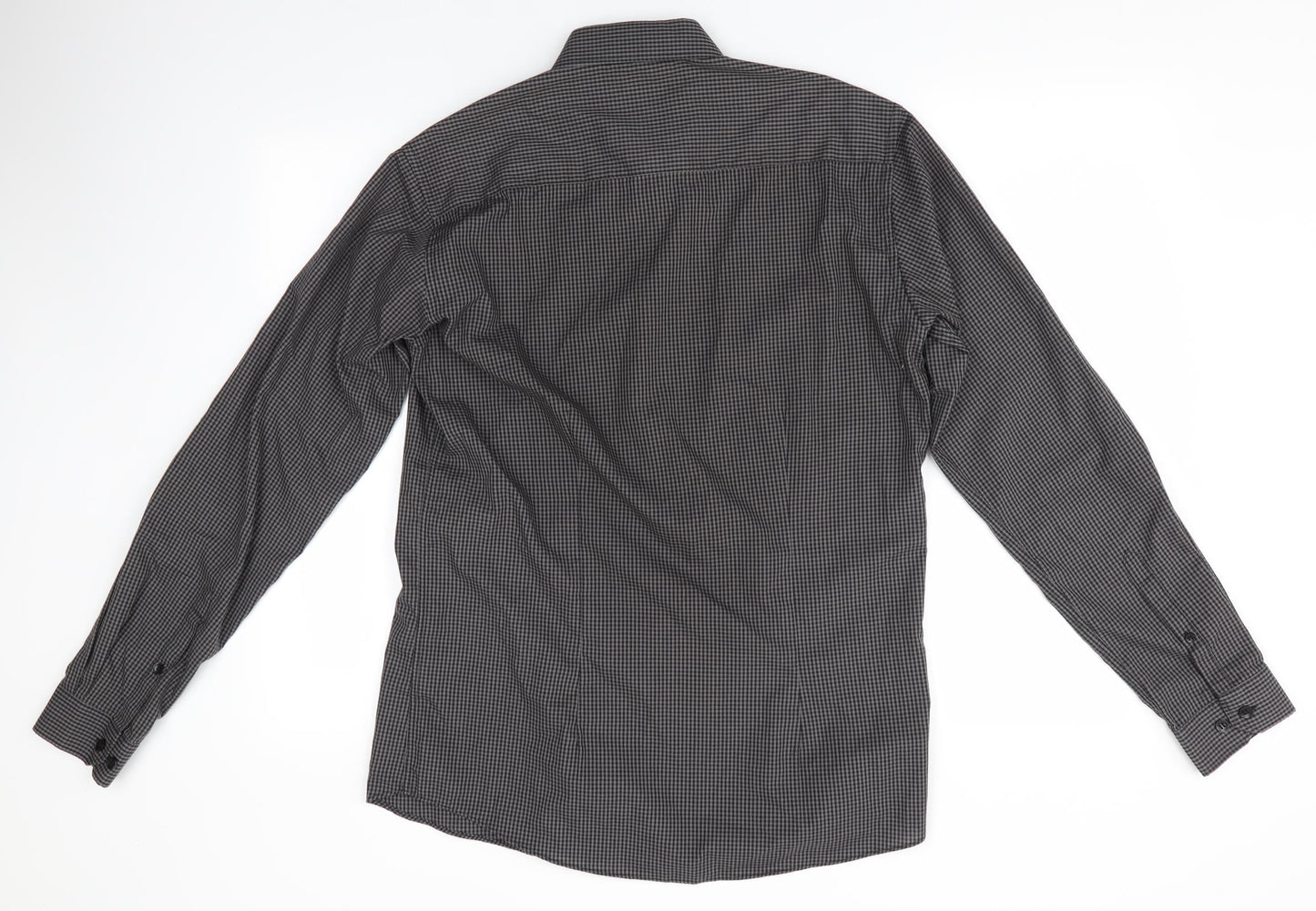 Primark Mens Grey    Dress Shirt Size 15.5