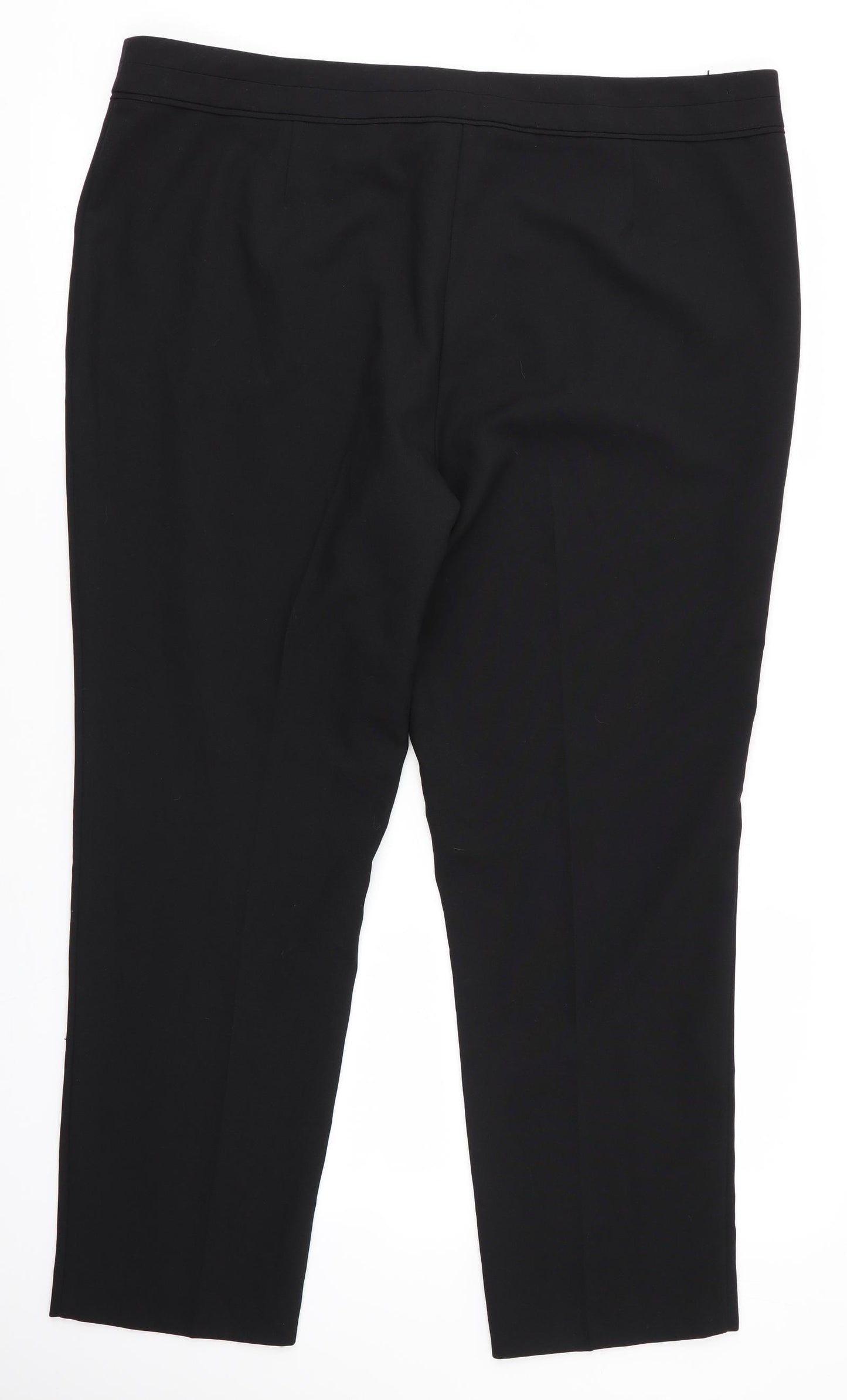 F&F Womens Black   Dress Pants Trousers Size 18 L27 in