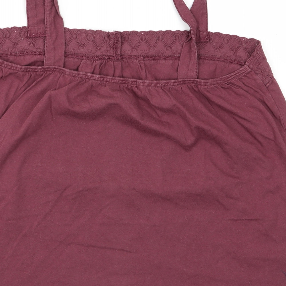 George Womens Brown   Camisole Blouse Size 16