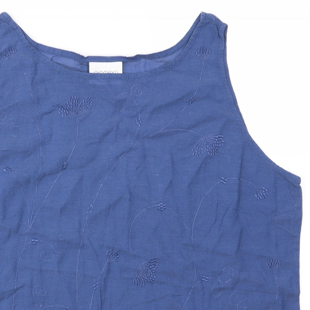 Canada Womens Blue   Basic Blouse Size 20