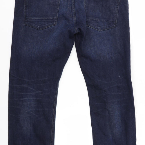 NEXT Mens Blue   Straight Jeans Size 34 in L29 in - Loose